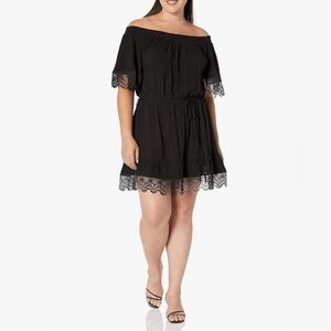 Elegant Black Off-Shoulder Dress